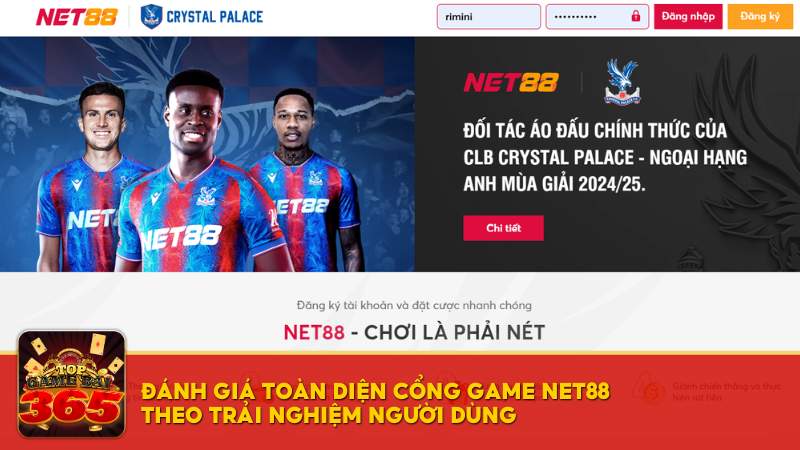 Đánh giá toàn diện cổng game Net88 