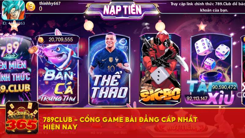 789club Cổng game bài lão làng